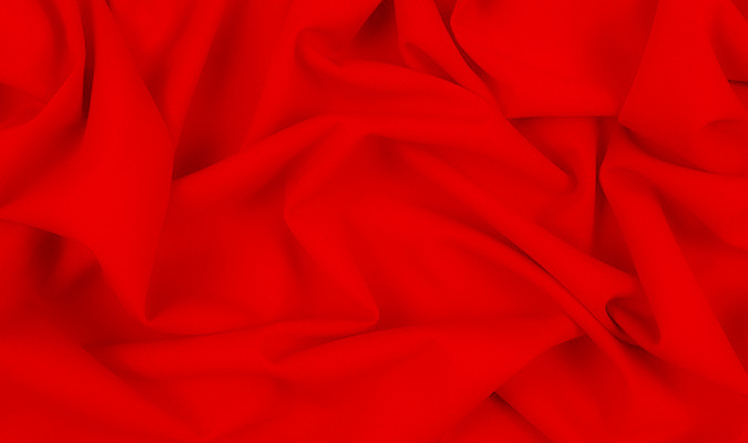 Sukienka Valentina rozkloszowana asymetryczna dekolt serce tiul czerwona gładka